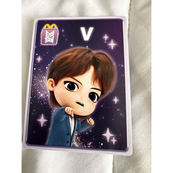 McDonald's x BTS - TINYTAN Happy Meal "V/Taehyung" (Throwback Edition) Toy - Picture 14 of 14